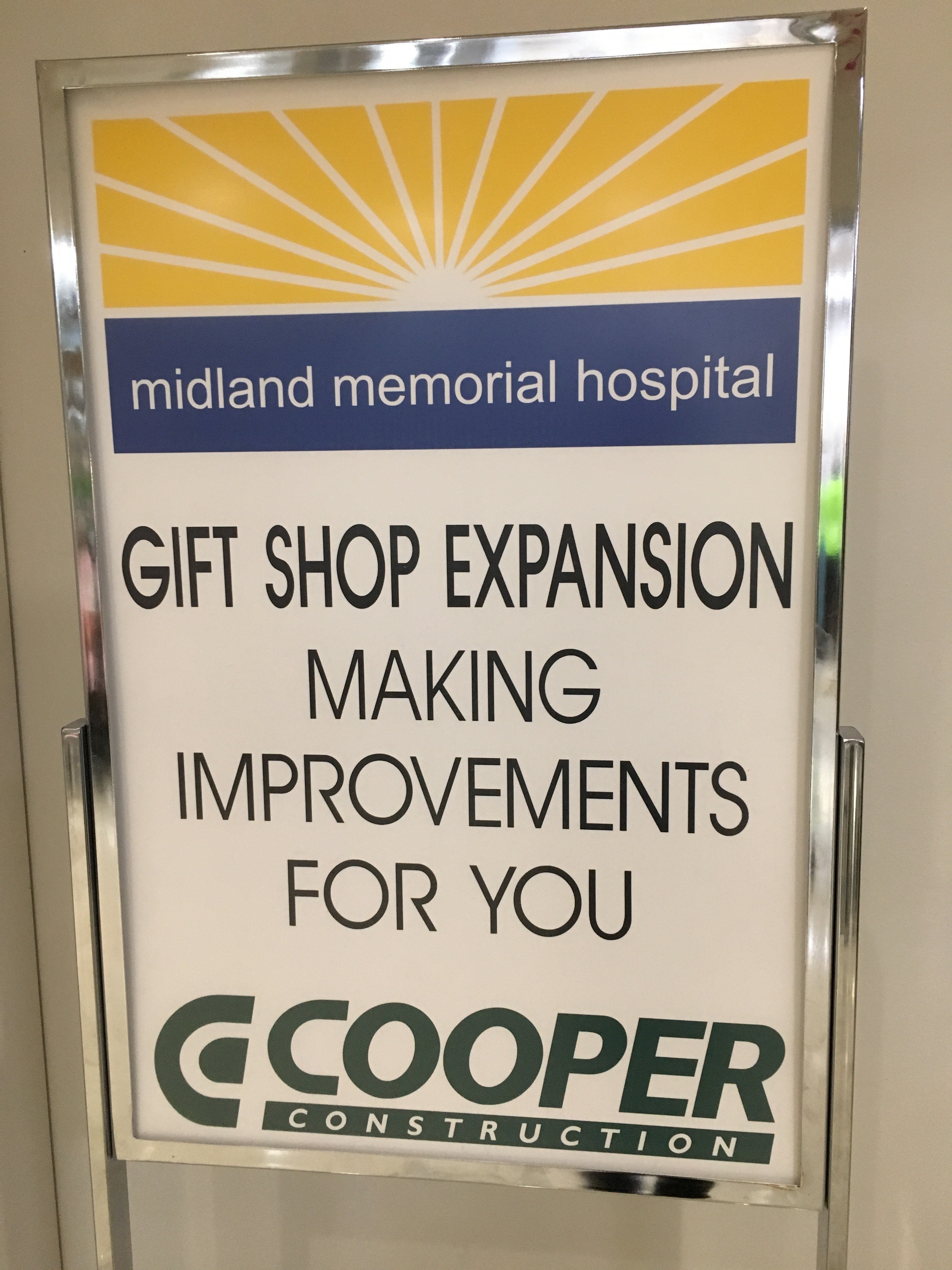 Midland Memorial Gift Shop Expansion